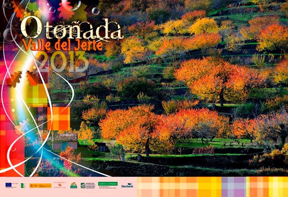 Cartel oficial Otoñada 2013 en el Valle del Jerte