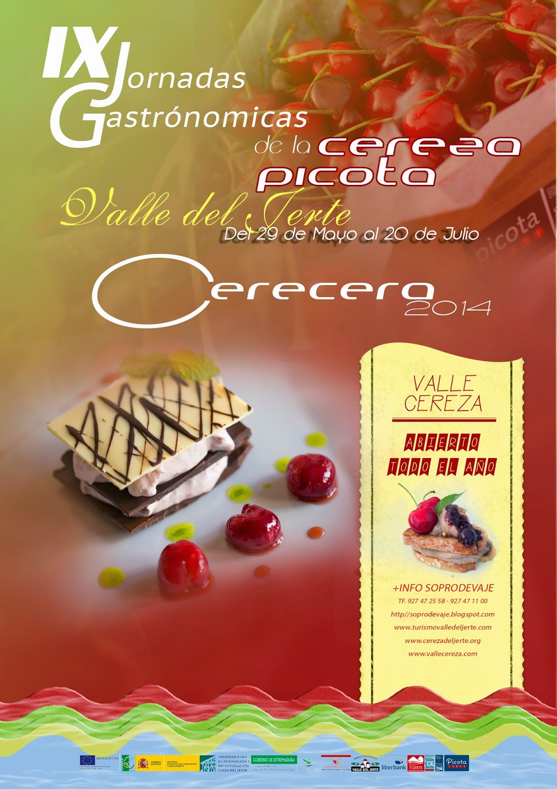 IX Jornadas Gastronómicas de la Cereza Picota