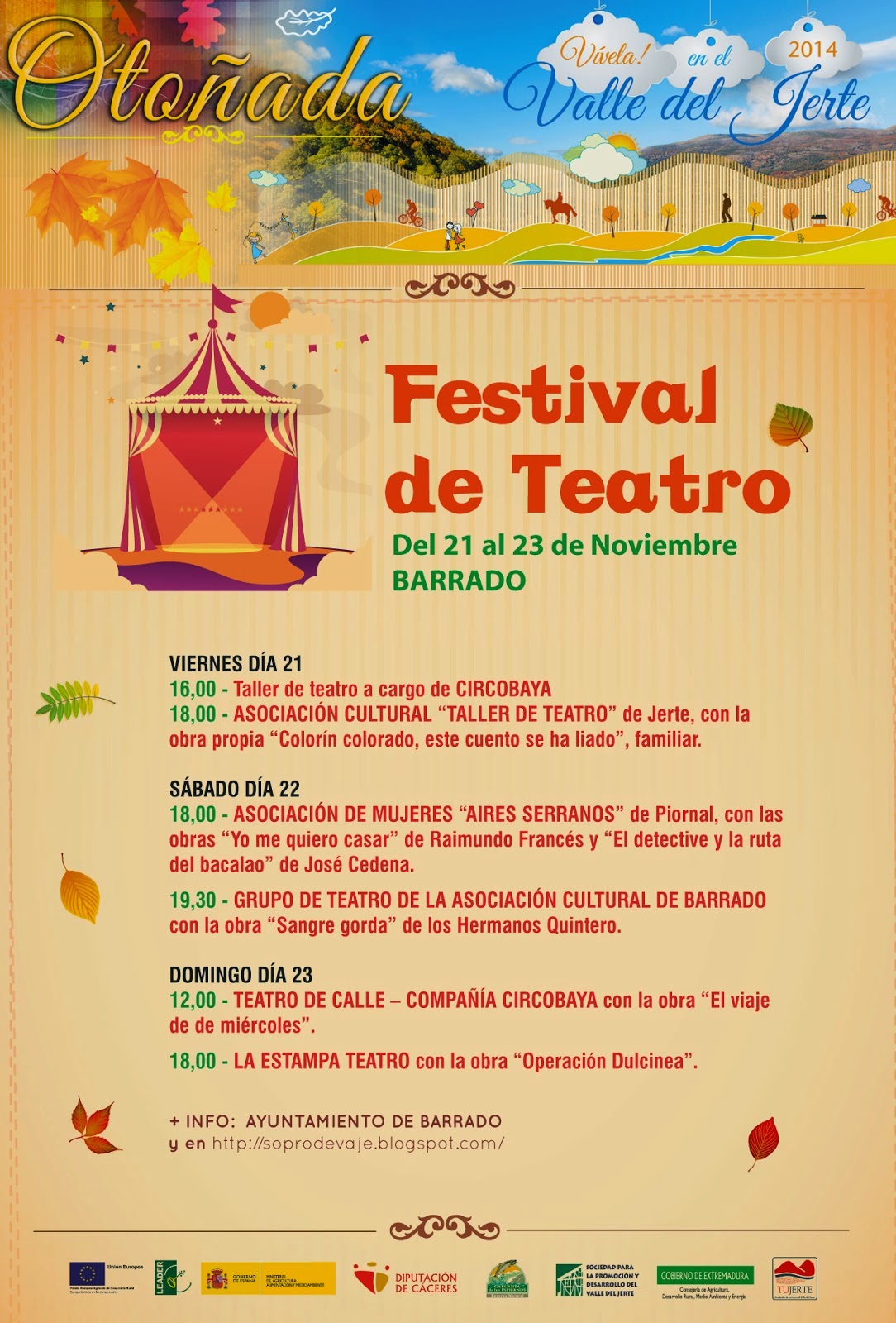 FESTIVAL DE TEATRO (Barrado)