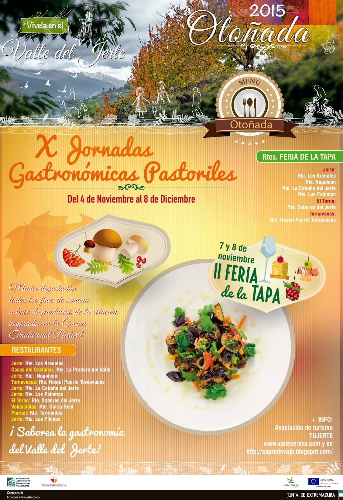 X Jornadas Gastronómicas Pastoriles en el Valle del Jerte